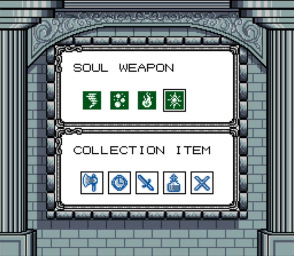 Castlevania Legends - геймплей игры Game Boy